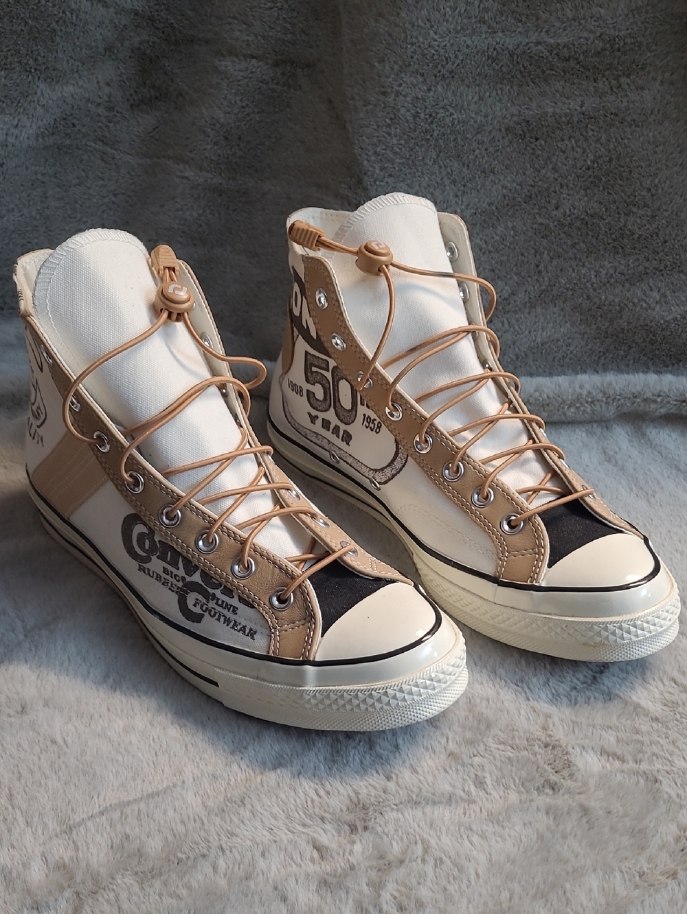 Converse Chuck 70 Leather Overlay Rare Mens 11.5